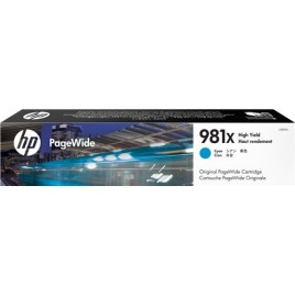 ORIGINAL HP 981X Cyan L0R09A - 10 000 pages