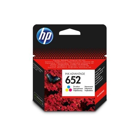 ORIGINAL HP 652 Couleurs F6V24AE - 200 pages