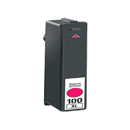 N°100 XL Magenta 14N1070E, Cartouche compatible LEXMARK - 12ml - 600 pages