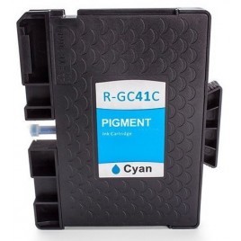 GC-41C Cyan 405762 Cartouche compatible RICOH - 2 200 pages