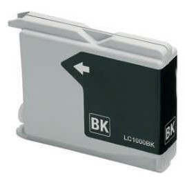 LC-1000BK Noir, Cartouche compatible BROTHER - 25ml
