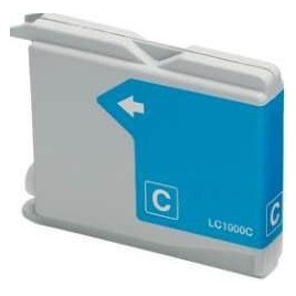 LC-1000C Cyan, Cartouche compatible BROTHER - 12ml