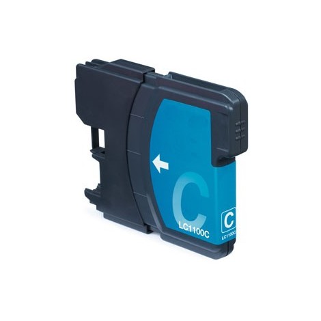 LC-1100C Cyan, Cartouche compatible BROTHER - 10.6ml