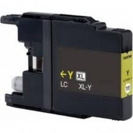 LC-1220Y / LC-1240Y Jaune, Cartouche compatible BROTHER - 16ml