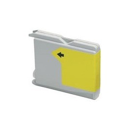 LC-970Y Jaune, Cartouche compatible BROTHER - 12ml