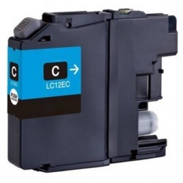 LC-12eC Cyan, Cartouche compatible BROTHER - 1200 pages