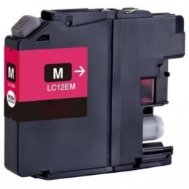 LC-12eM Magenta, Cartouche compatible BROTHER - 1200 pages