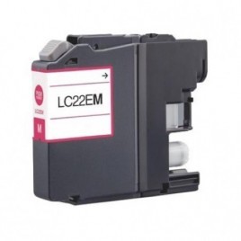 LC-22eM Magenta, Cartouche compatible BROTHER - 1200 pages