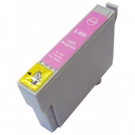 T0806 Magenta clair, Cartouche compatible EPSON - 7.4ml - 685 pages
