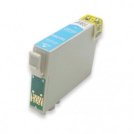 T1302 Cyan, Cartouche compatible EPSON - 10.1ml - 755 pages