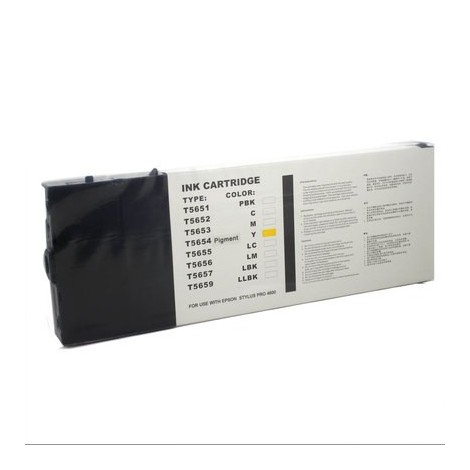 T6054 Jaune, Cartouche compatible EPSON - 110ml