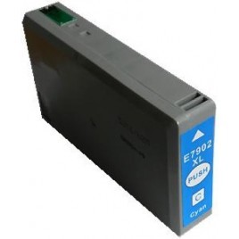 T7902 XL Cyan, Cartouche compatible EPSON - 17.1ml - 2 000 pages