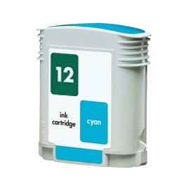 12 Cyan C4804A, Cartouche compatible HP - 55ml