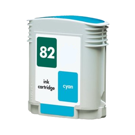 82 Cyan CH566A, Cartouche compatible HP - 28ml