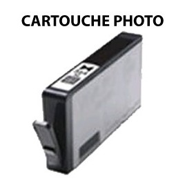 364 XL Photo Noir CB322EE, Cartouche compatible HP - 13.5ml
