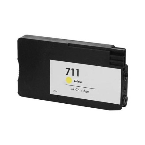 711 XL Jaune CZ132A, Cartouche compatible HP - 29ml
