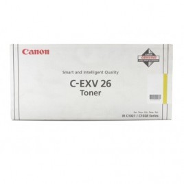 ORIGINAL CANON C-EXV26 Jaune - 1657B006 - 6 000 pages