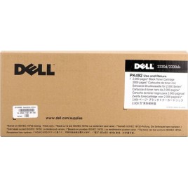 ORIGINAL Dell Toner noir 593-10337 PK492 ~2000 pages Retour ruban de cassette