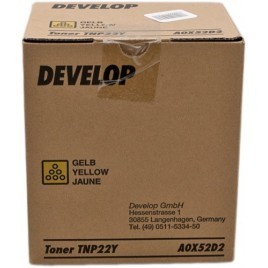 ORIGINAL Develop Toner jaune A0X52D2 TNP-22Y