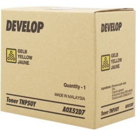 ORIGINAL Develop Toner jaune A0X52D7 TNP-50Y ~5000 Pages