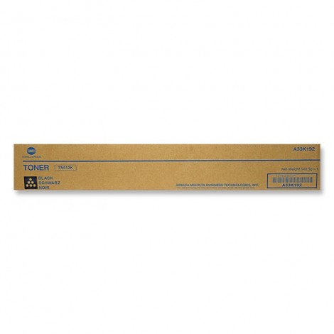 ORIGINAL Konica Minolta TN-512K - A33K152 Noir - 27 500 pages
