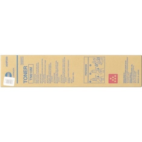 ORIGINAL Konica Minolta Toner magenta TN-610M A04P350 ~24000 pages