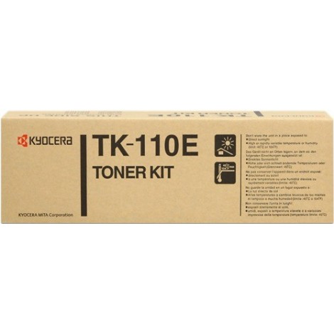 ORIGINAL Kyocera Toner noir TK-110E 1T02FV0DE1 ~2000 pages