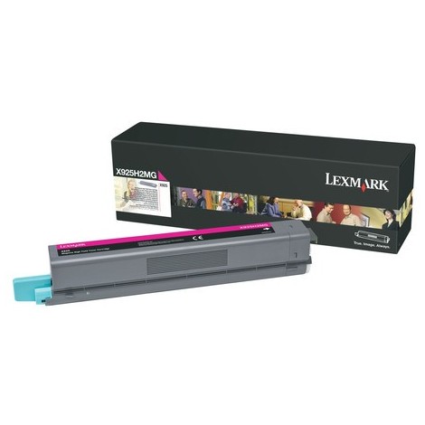 ORIGINAL Lexmark Toner magenta X925H2MG X925 ~7500 pages