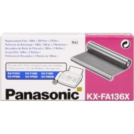 ORIGINAL Panasonic Rouleau de transfert thermique KX-FA136X Pellicule inclue