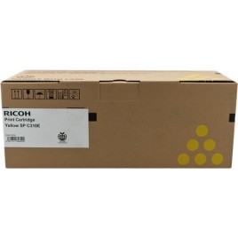 ORIGINAL Ricoh Toner jaune 407639 406351 / SPC-310sy ~2500 Pages Standard