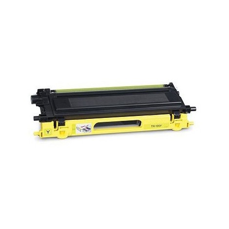 TN-135Y Jaune, Toner compatible BROTHER - 4 000 pages