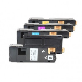 Pack de 4 Toners compatibles DELL 593-11140-41-42-43 - 2 000 + 3x 1 400 pages