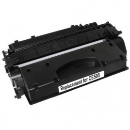 CE505A Noir, Toner compatible HP - 2 300 pages