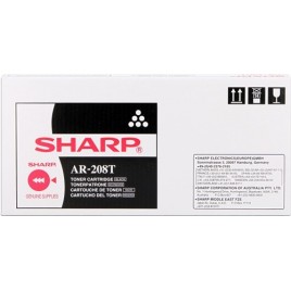 ORIGINAL Sharp Toner noir AR-208LT ~8000 Pages
