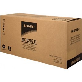 ORIGINAL Sharp Toner noir MX-B20GT1 ~8000 Pages