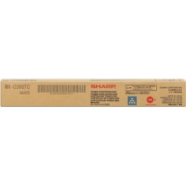 ORIGINAL Sharp Toner cyan MX-C38GTC ~10000 Pages