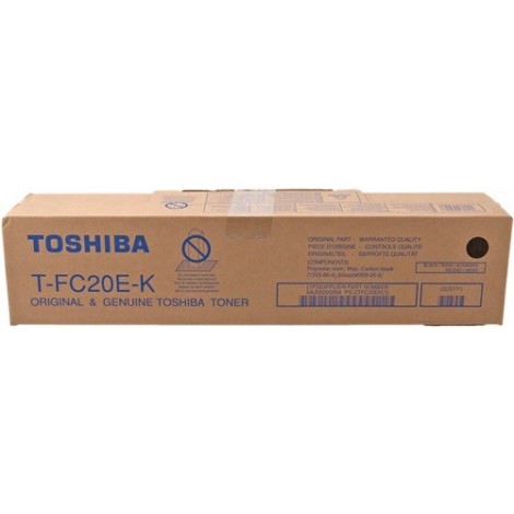 ORIGINAL Toshiba Toner noir T-FC20EK 6AJ00000066 ~20300 Pages