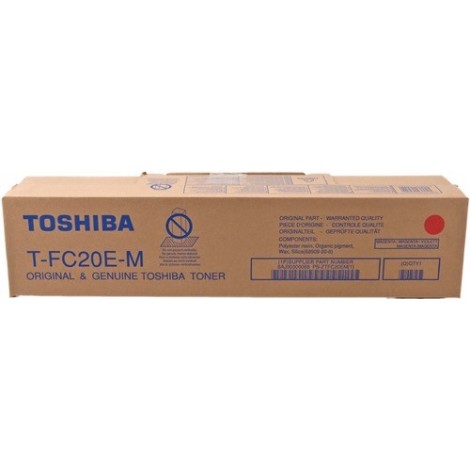 ORIGINAL Toshiba Toner magenta T-FC20EM 6AJ00000068 ~16800 Pages
