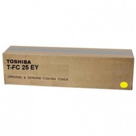 ORIGINAL Toshiba Toner jaune T-FC25EY 6AJ00000081 ~26800 Pages