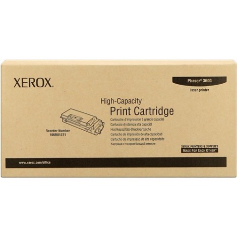 ORIGINAL Xerox Toner noir 106R01371 ~14000 PagesHaute capacité