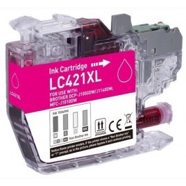 LC-421XL Magenta, Cartouche compatible BROTHER - 500 pages