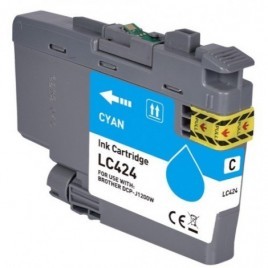 LC-424 Cyan, Cartouche compatible BROTHER - 750 pages