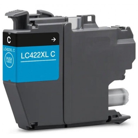 LC-422XL Cyan, Cartouche compatible BROTHER - 1500 pages