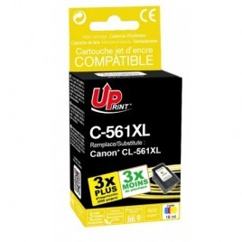 Recharge CL-561XL Couleurs Uprint C-561XL, Cartouche rechargée CANON - 18ml