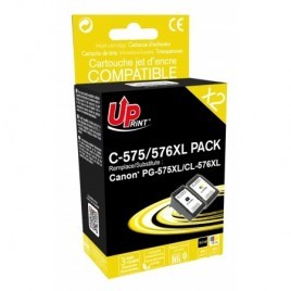 Pack 2 Cartouches PG-575XL/CL-576XL Noir et Couleurs COMPATIBLE CANON  meilleur prix