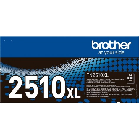 ORIGINAL BROTHER TN-2510XL Noir - 3 000 pages