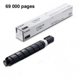 Toner Original CANON C-EXV51BK Noir - 0481C002 - 69000 pages