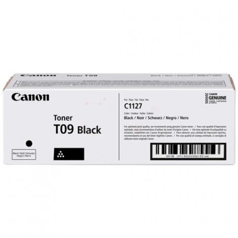 Toner Original CANON T09 BK Noir - 3020C006 - 7600 pages