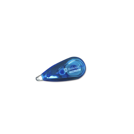 Bismark Blanc correcteur souris 5 mm x 8 m - Corps transparent coloré