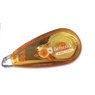 Bismark Blanc correcteur souris 5 mm x 8 m - Corps transparent coloré